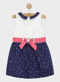Vestido de color blanco RYCUJETTE / 19E2PFT3ROB001