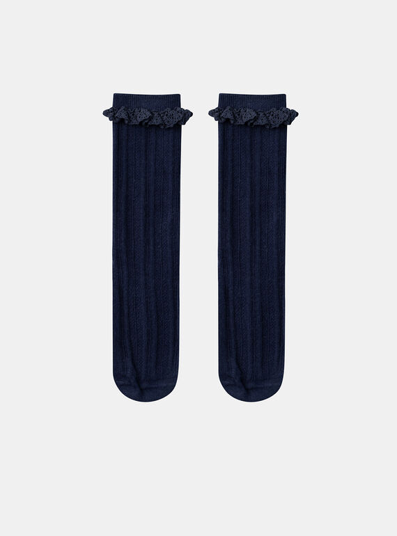 Calcetines azul marino LACORALIE / 24H4BFJ1SOQ070