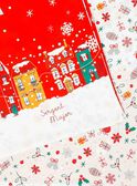 Juego de cama de Navidad de color rojo con funda de almohada cuadrada SACOUETTE / 19HZENS1PLC511