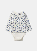 Body de manga larga estampado floral MADANNA / 25E1BF82BOD114