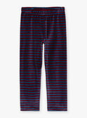 Pijama de color tinta de terciopelo GRUTOAGE / 23H5PG21PYJC214