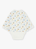Body camiseta de color crudo con estampado de flores GAEMILIE / 23H1BF91BOD001