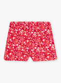 Short fucsia con estampado floral para niña CAUSHOETTE 1 / 22E2PFT3SHO304