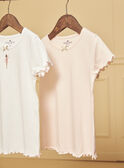 Pack de 2 camisetas de bailarinas LUITOETTE / 24H5PF51HLI801