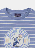 Camiseta a rayas de mono MEMONKAGE / 25E3PG81TMC221