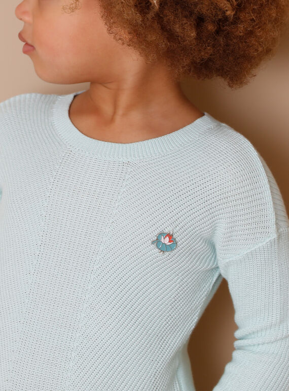 Light green PULLOVER ZEPULETTE / 21E2PFI1PUL629