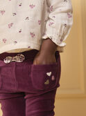 Purple LEGGINGS (bottom) LAJOSY / 24H1BFM1LG711