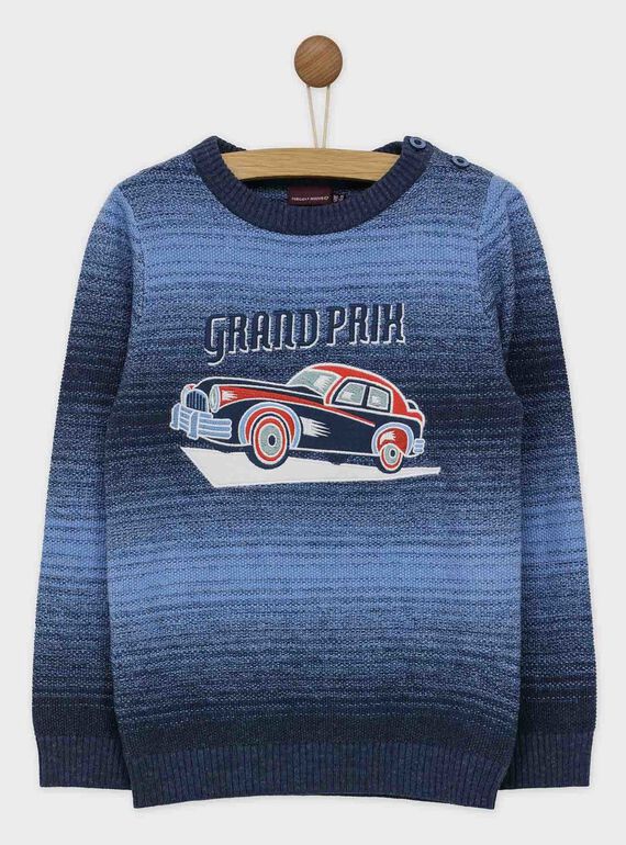 Jersey de color azul ROBAGE / 19E3PGH1PUL706