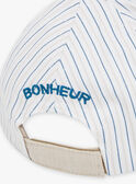 Gorra con estampado de rayas FRECASAGE / 23E4PGI2CHA000