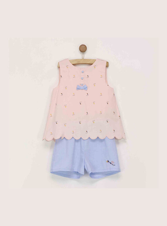 Peto corto de color rosa ROLEDAETTE / 19E2PFD1SACD310