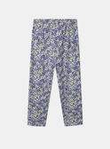 Pijama con flor de túbico LUIPAPETTE / 24H5PF31PYJH705