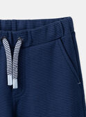 Pantalón azul cómodo LEJOGAGE / 24H3PGJ1CFPC230