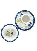 Kit para comida de color azul y blanco ROPASBOY / 19EZLAX1KTR001