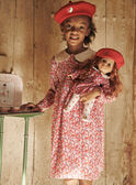 Conjunto para muñeca «Mon Adorable Poupée» vestido, leotardos y boina SMAFA0049TH4 / 23J7GF32HPO099