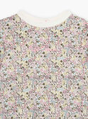 Chaqueta de chándal con estampado floral para bebé niña CADORICE / 22E1BFB1JGHB112