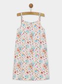Vestido de playa estampado de color amarillo RIMIZETTE / 19E2PFO1RBS001