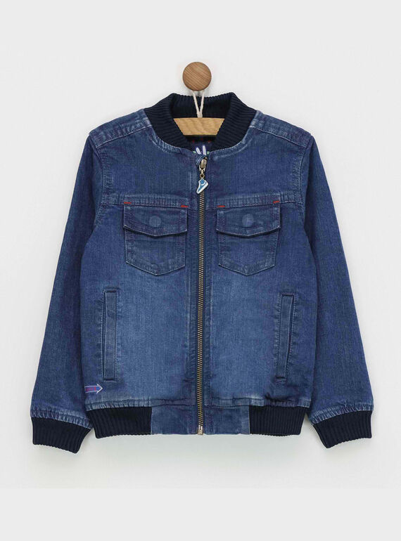 Cazadora de color azul denim REDRAGE / 19E3PGC1BLO704