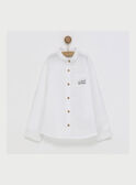 Camisa de color blanco RYDROAGE / 19E3PGR2CHM001