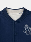 Chaleco reversible de colores  azul y crudo LADRISTO / 24H1BGJ1GILC230
