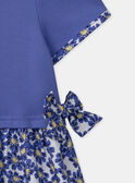 Vestido de dos materiales MEBIGETTE / 25E2PF82ROBC238