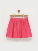 Falda de color rosa RYCHAETTE / 19E2PFT1JUP304