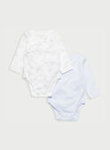 Body de color blanco RYADRIEN / 19E0NG11BOD001