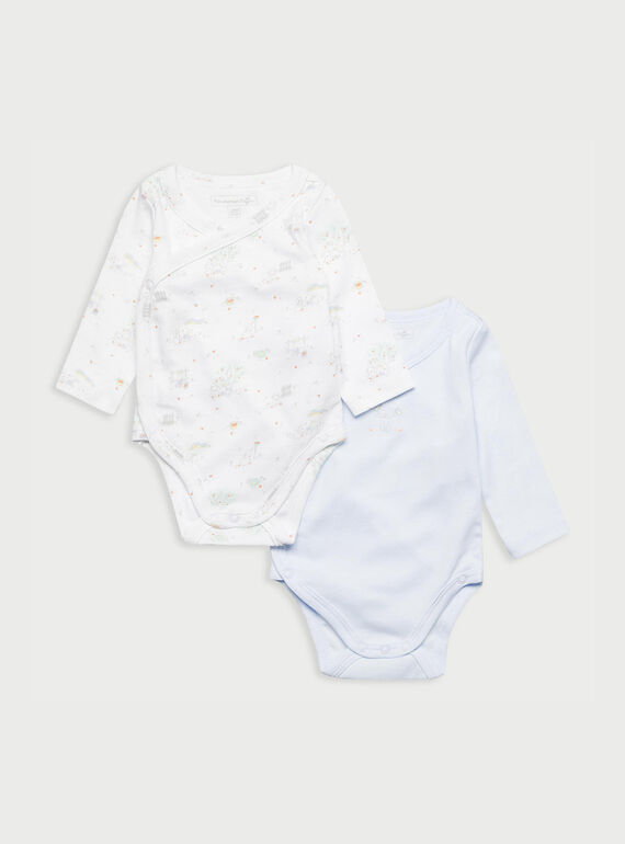 Body de color blanco RYADRIEN / 19E0NG11BOD001