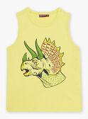 Camiseta azul con estampado de tiburones para niño CYDEBAGE4 / 22E3PGT2DEB108