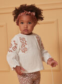 Blusa bordada con flores  LAELISE / 24H1BFK1CHE001