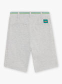 Bermudas gris jaspeado para niño CODAGE / 22E3PGM3BERJ922