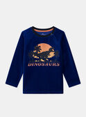Pijama con dinosaurio de terciopelo MUIVELAGE / 25E5PGE6PYJC209