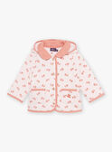 Abrigo con capucha acolchado con estampado floral. FIMARIE / 23E1BF51VESD319