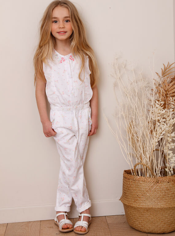 Mono con estampado floral para niña TYFOETTE / 20E2PFJ2CBL000