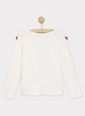 Jersey de color crudo REBAETTE / 19E2PFE1PUL001