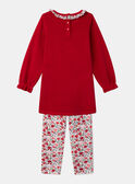 Red NIGHT DRESS LECAYETTE / 24H5PFF1CHN050