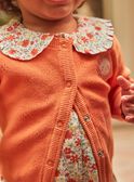 Cárdigan naranja de manga larga GAANNE / 23H1BF71CARE413
