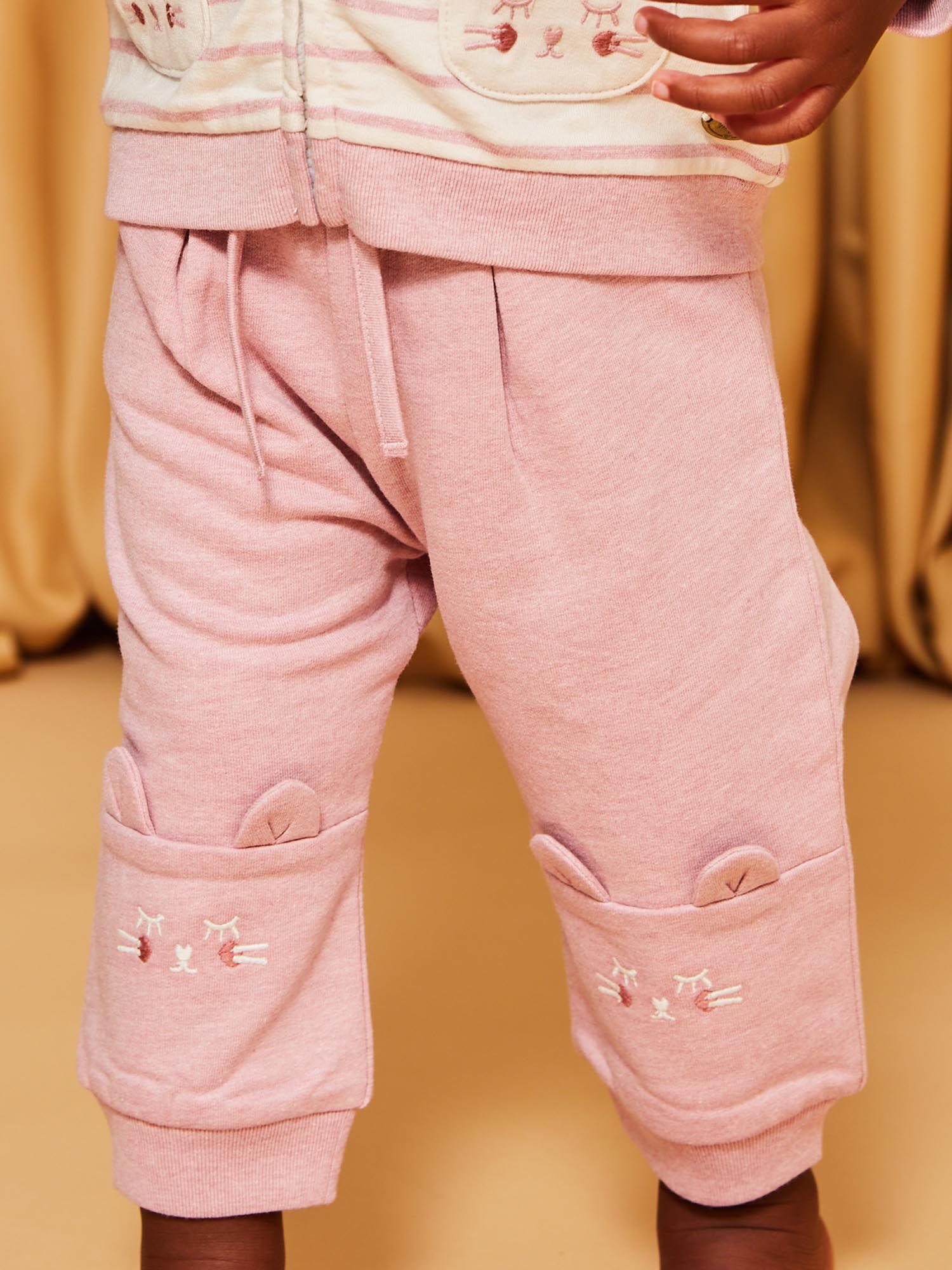 Pantalon de chandal rosa store