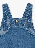 Vestido vaquero para bebé niña ZAFLORIANE / 21E1BFB1CHSP269