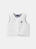 Rebeca de cuadros reversible sin mangas LAOLO / 24H1BGQ1CSM001