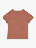 Camiseta avellana de manga corta FLIBAGE / 23E3PGP2TMC821