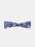 Cinta para el pelo de color azul y blanco con estampado floral LEVAGLETTE / 24H4PFJ1BAN070