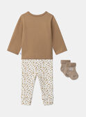 Conjunto de día top + pantalón + calcetines MOISE / 25E0CM22ENS821