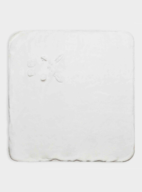 Manta de color blanco RYAIME / 19E0AM11D4P001