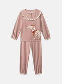 Pijama de terciopelo con perro LUIPETTE / 24H5PF32PYJI814