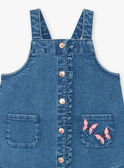Vestido vaquero para bebé niña ZAFLORIANE / 21E1BFB1CHSP269