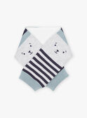 Bufanda con estampado de rayas FILUDO / 23E4BG51ECH614