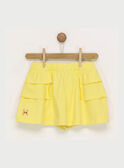 Falda de color amarillo RADUDETTE 2 / 19E2PFL2JUP010