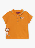 Polo de punto fino amarillo para bebé niño CAKOBE / 22E1BG91POLB114