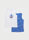 Ropa interior de color gris jaspeado REBARDAGE / 19E5PG81HLI943
