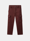 Pantalón cargo azul MAFINAGE / 25E3PG72PAN501